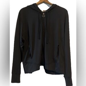 Women’s Casa Zeta-Jones Performance Full Zip Stretch Hoodie Size Large NWT $48